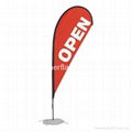 Custom event teardrop flag  