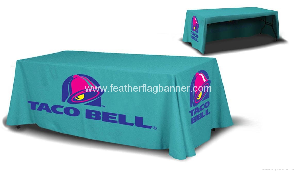 Custom table banners Event table banner Table cover 15 ZSTAR DISPLAY (China Manufacturer