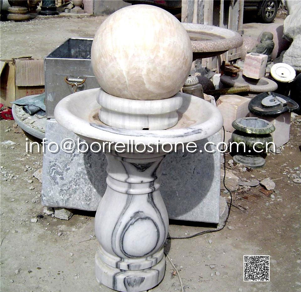 Stone Sphere Fountain - 15