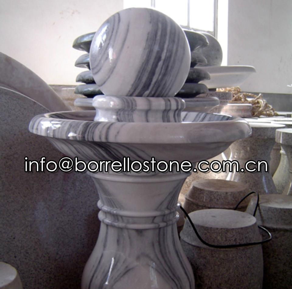 Stone Sphere Fountain - 16