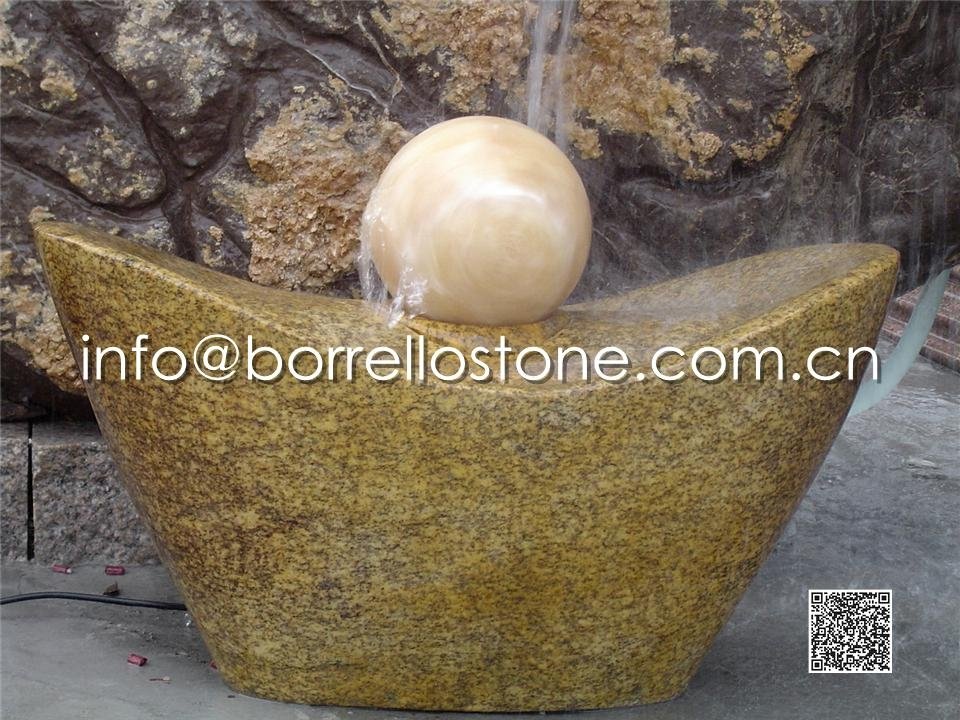 Stone Sphere Fountain - 14