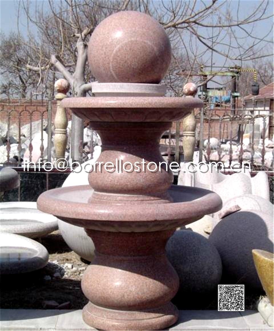 Stone Sphere Fountain - 19