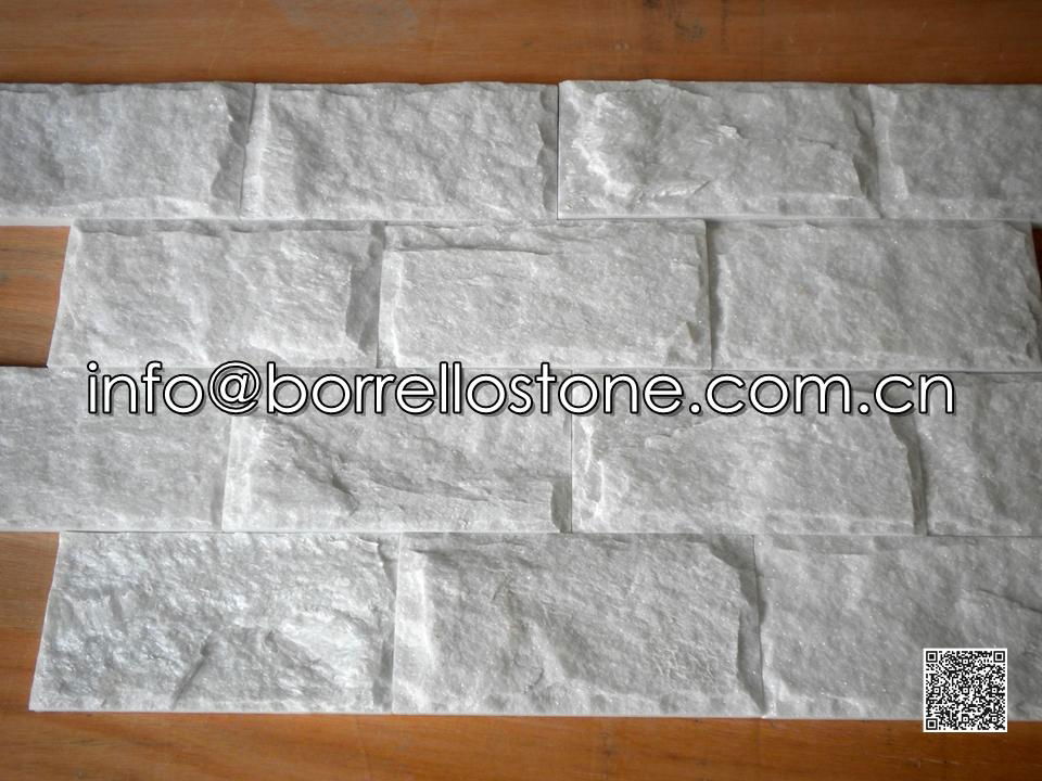 White Marble Mushroom Stone