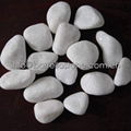 White pebble stone