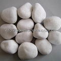 White pebble stone