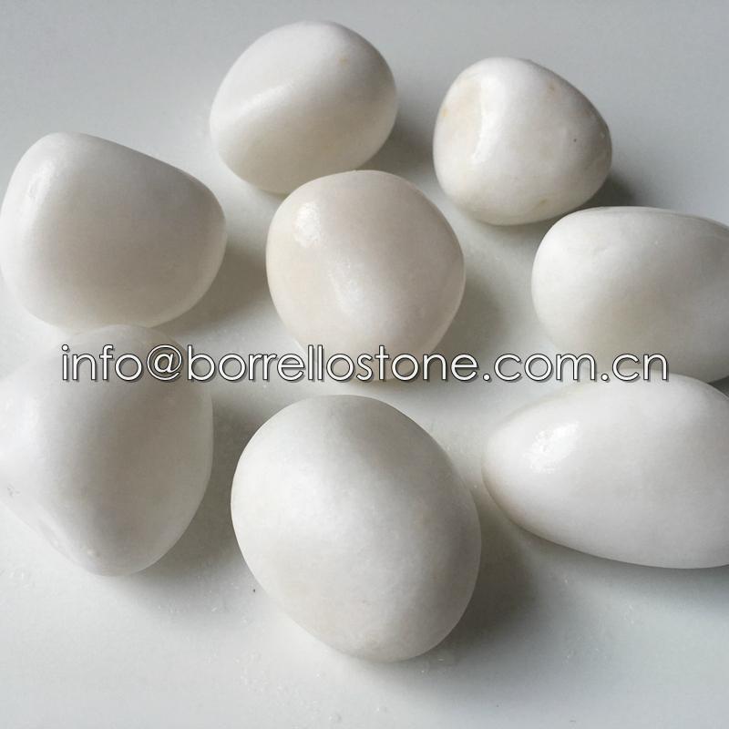 pearl white pebble stone 3