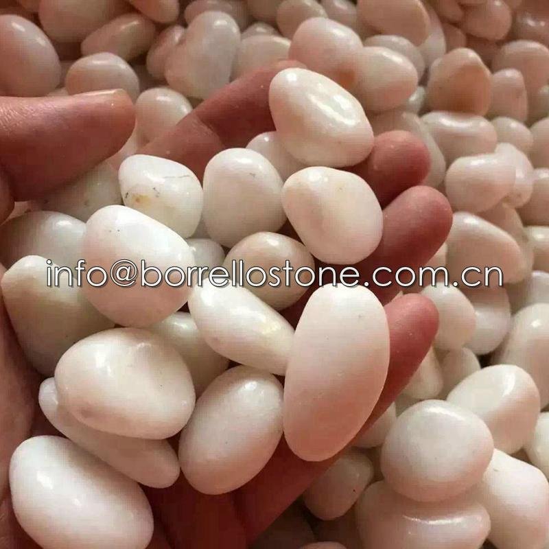 pearl white pebble stone 4