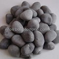 black basalt pebble stone