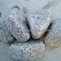 sesame white granite pebble 