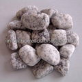 sesame white granite pebble 