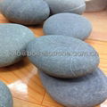 blue river pebble stone