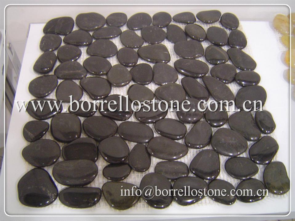 polished river stone pebble tile 2