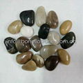 mixed color polished pebble stone 2