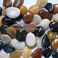mixed color polished pebble stone 3