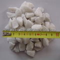 white stone gravel