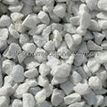 white stone gravel