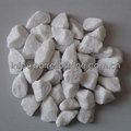 decorative white stone chips