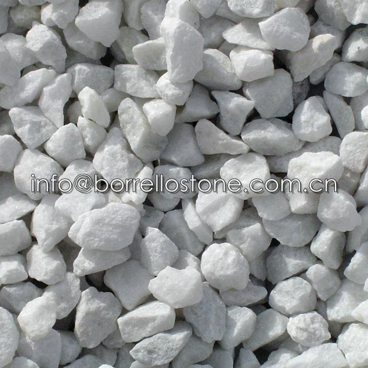 decorative white stone chips 4