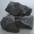 black basalt stone chips