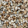 yellow stone gravel