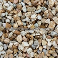 yellow stone gravel