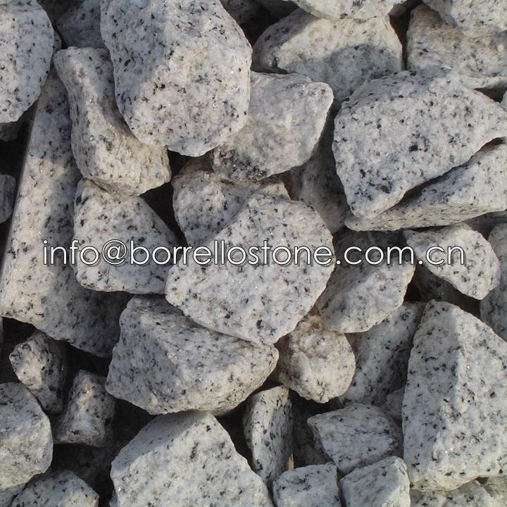 white granite stone chips 2