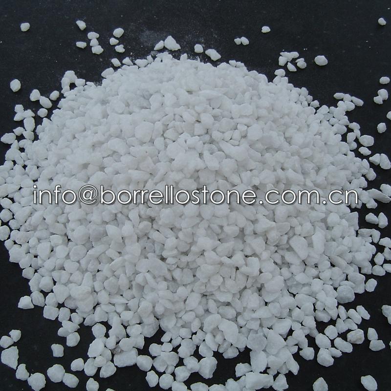 white marble stone granule 3