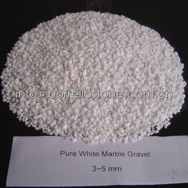 white marble stone granule 2