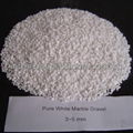 white marble stone granule