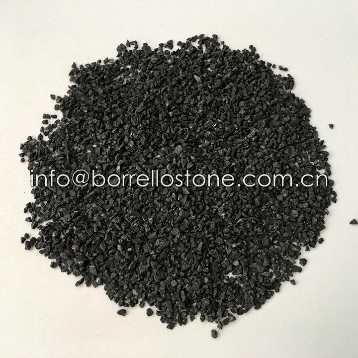 black basalt stone sand 4