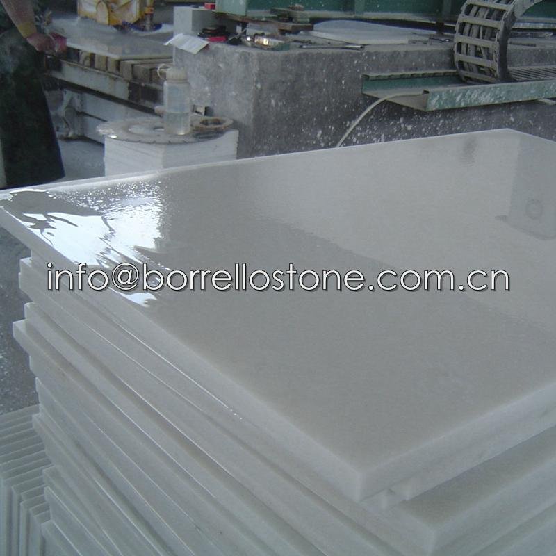 polished white marble tile 5