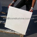 pure white marble tile