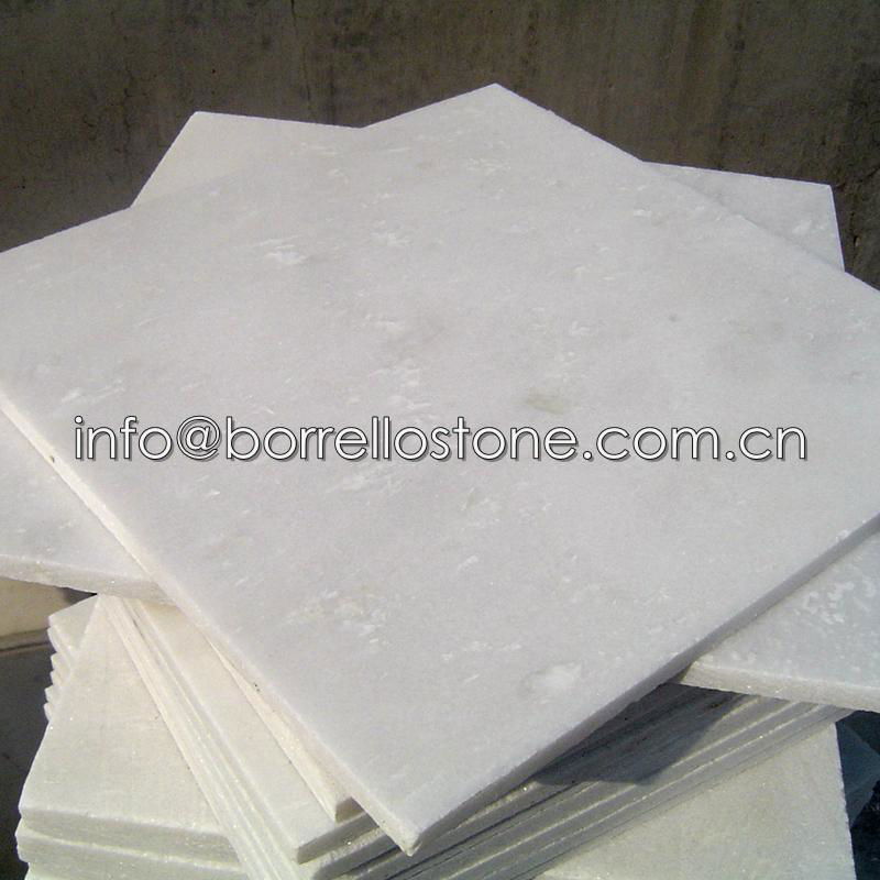pure white marble tile 5
