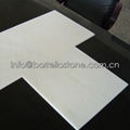 white marble floor tile