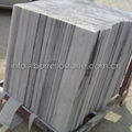 strip grey marble tile