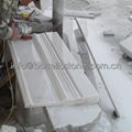 white marble basaboard