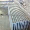 white marble worktop
