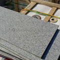 polished white granite floor tile