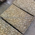 yellow rusty natural granite stone