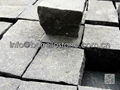 black granite cube setts