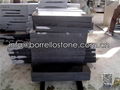 black granite capstone