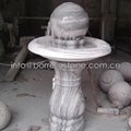 marble stone sphere fountain  2