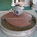 marble stone sphere fountain 