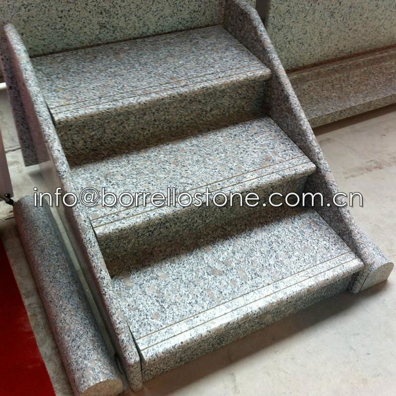 grey granite stair tread and riser 2