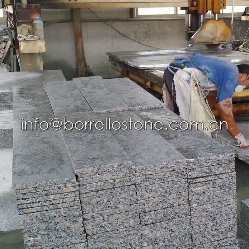 G383 flamed granite paver 4