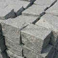 G341 grey granite cube setts