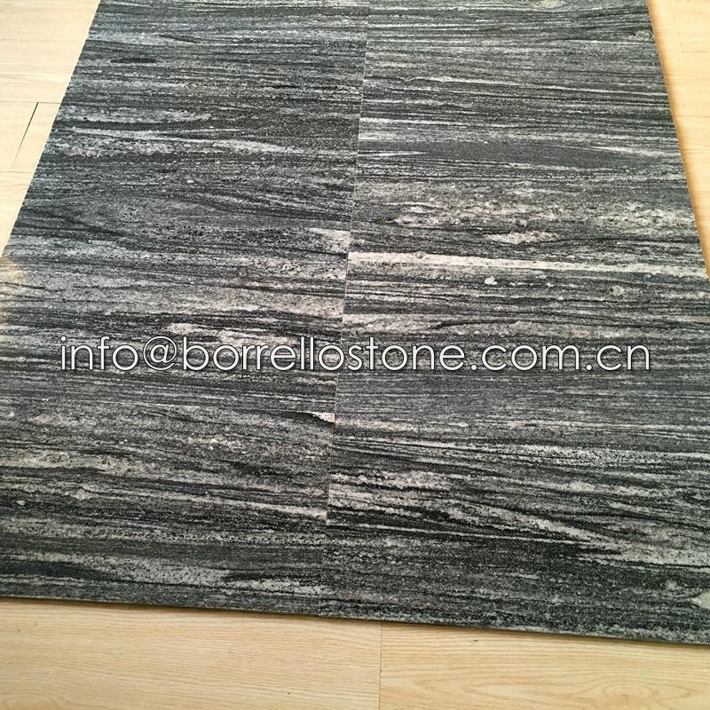 Nero Santiago Granite floor tile 2