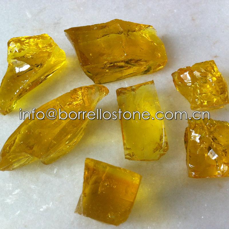crystal color glass rock for craft Borrello Stone (China Manufacturer