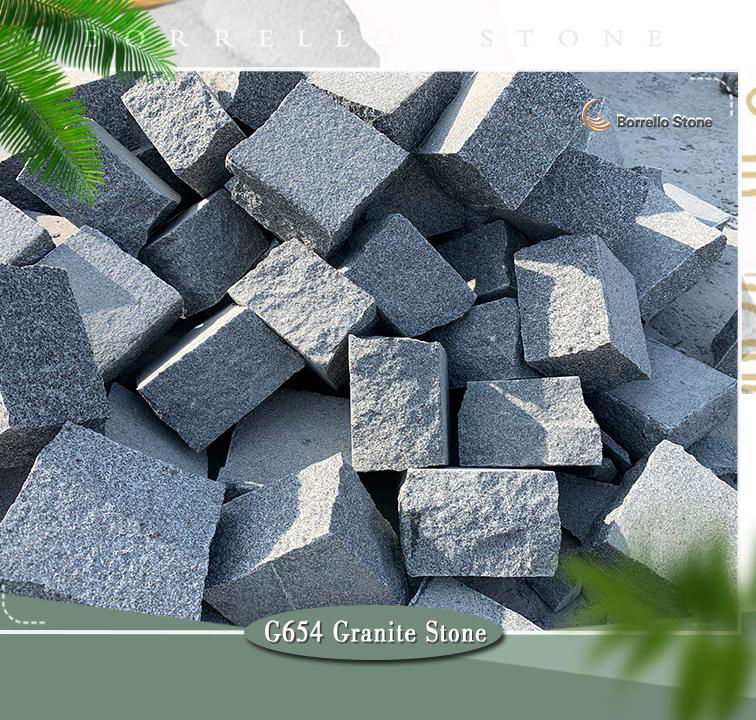 g654 granite cobblestone