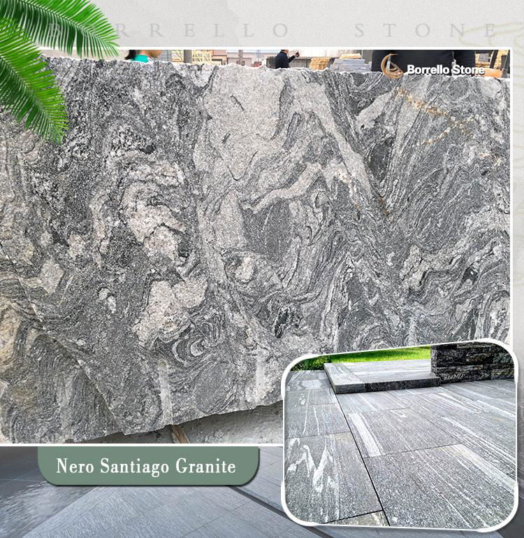 Juparana grey granite